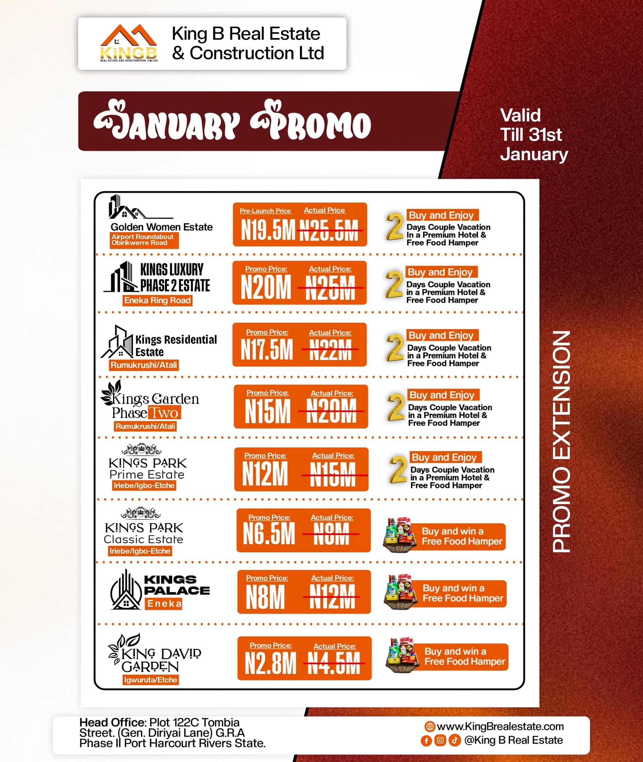 PROMO EXTENTION