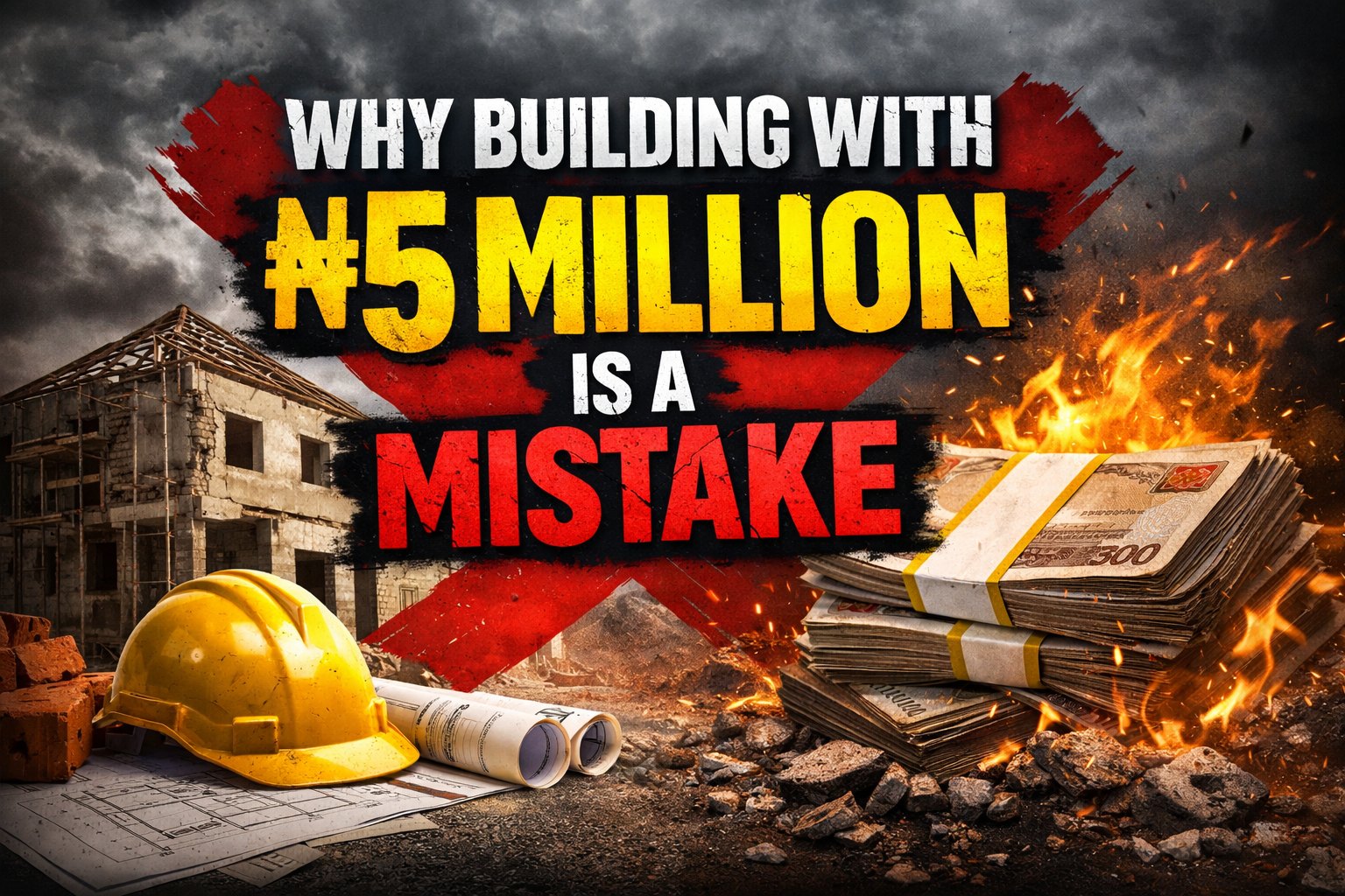 Why Building With 5 million Is A Mistake