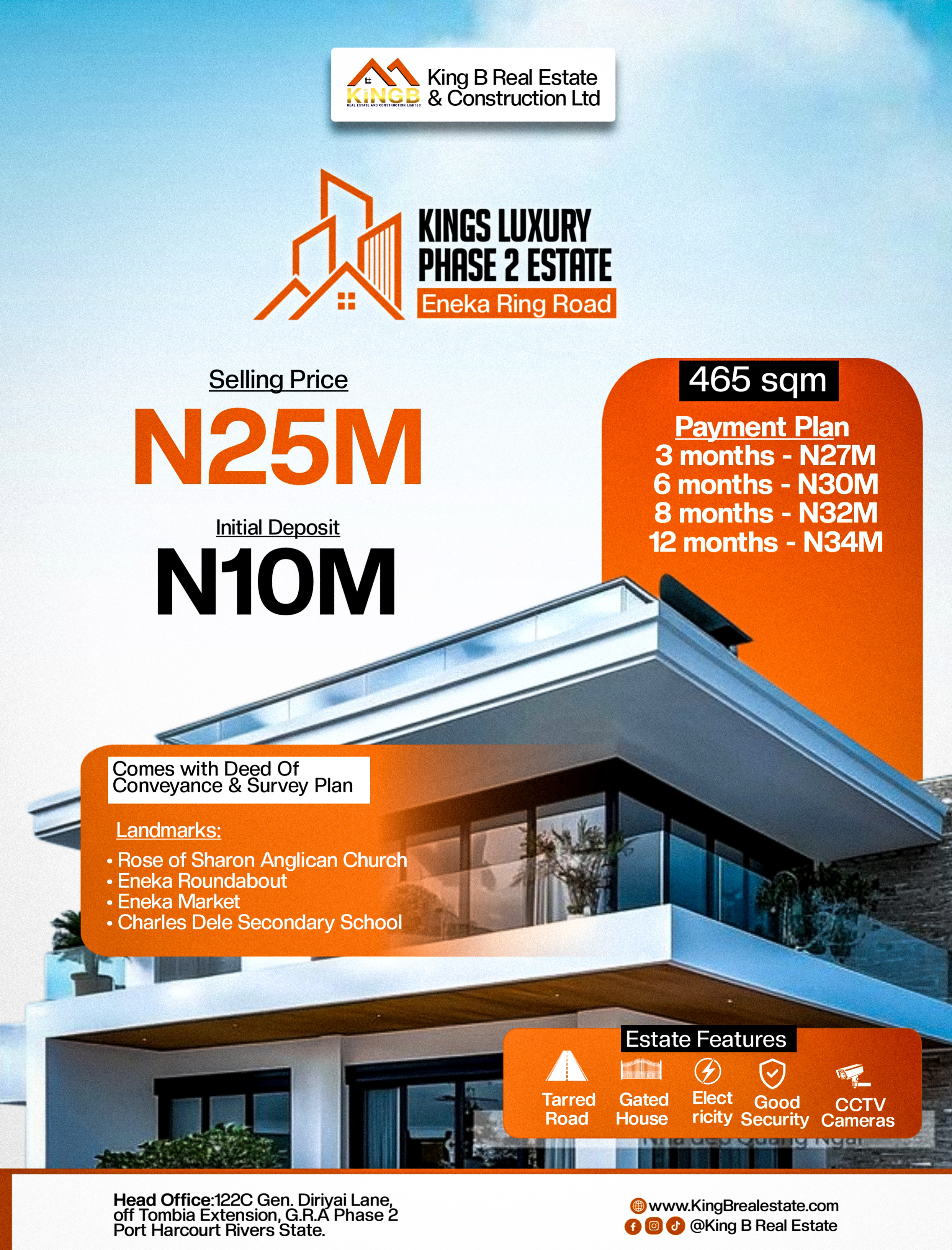 Kings luxury Phase Two Estate